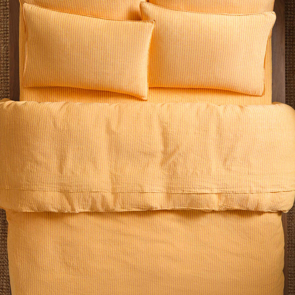 Washed European Linen Core Sheet Set N8