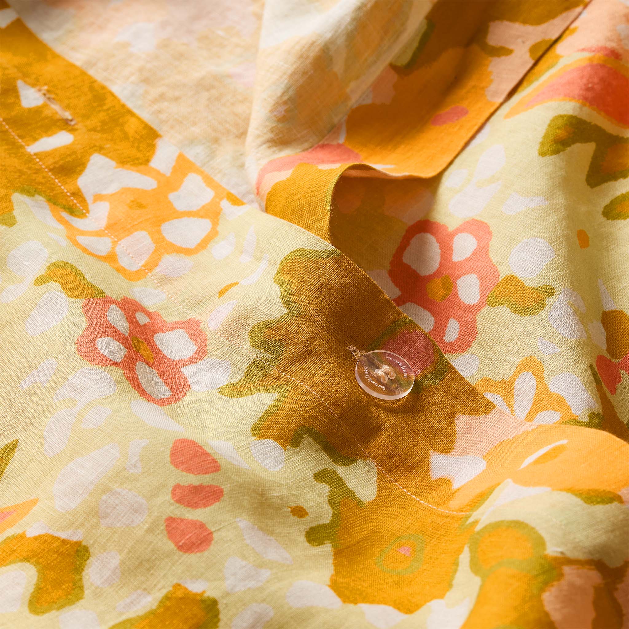 Washed European Linen Duvet Set E0