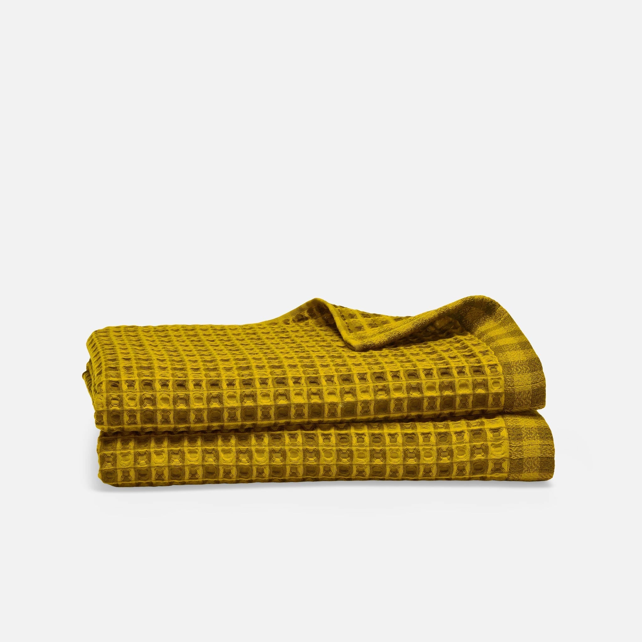 Dreamweave Waffle Bath Towels Set of 2 I8