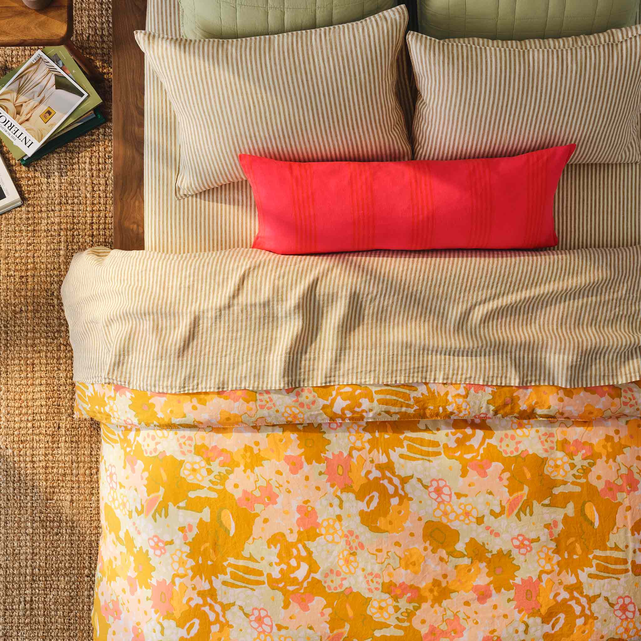 Washed European Linen Duvet Set E0