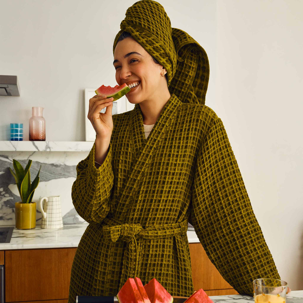 Dreamweave Waffle Robe M9