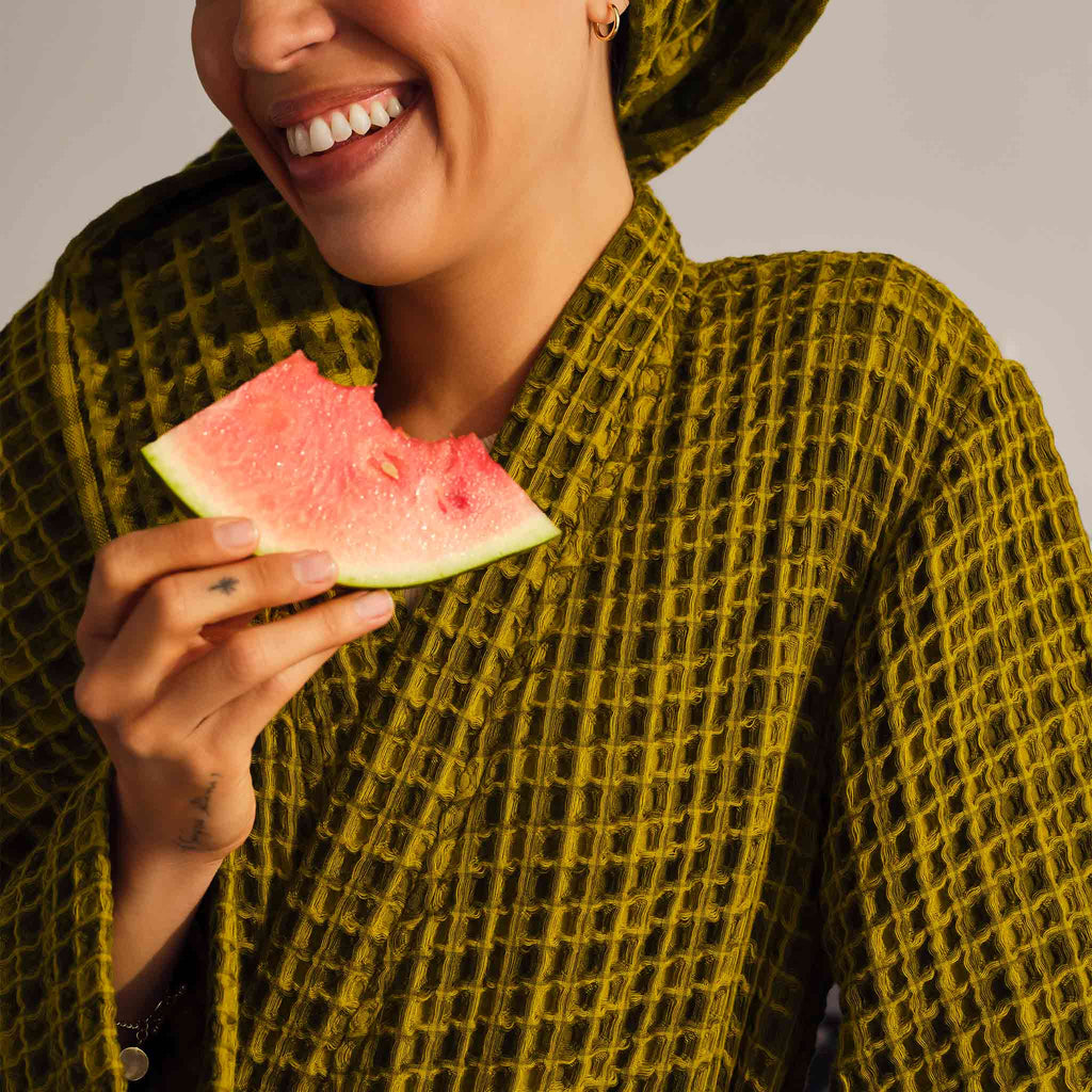 Dreamweave Waffle Robe M9