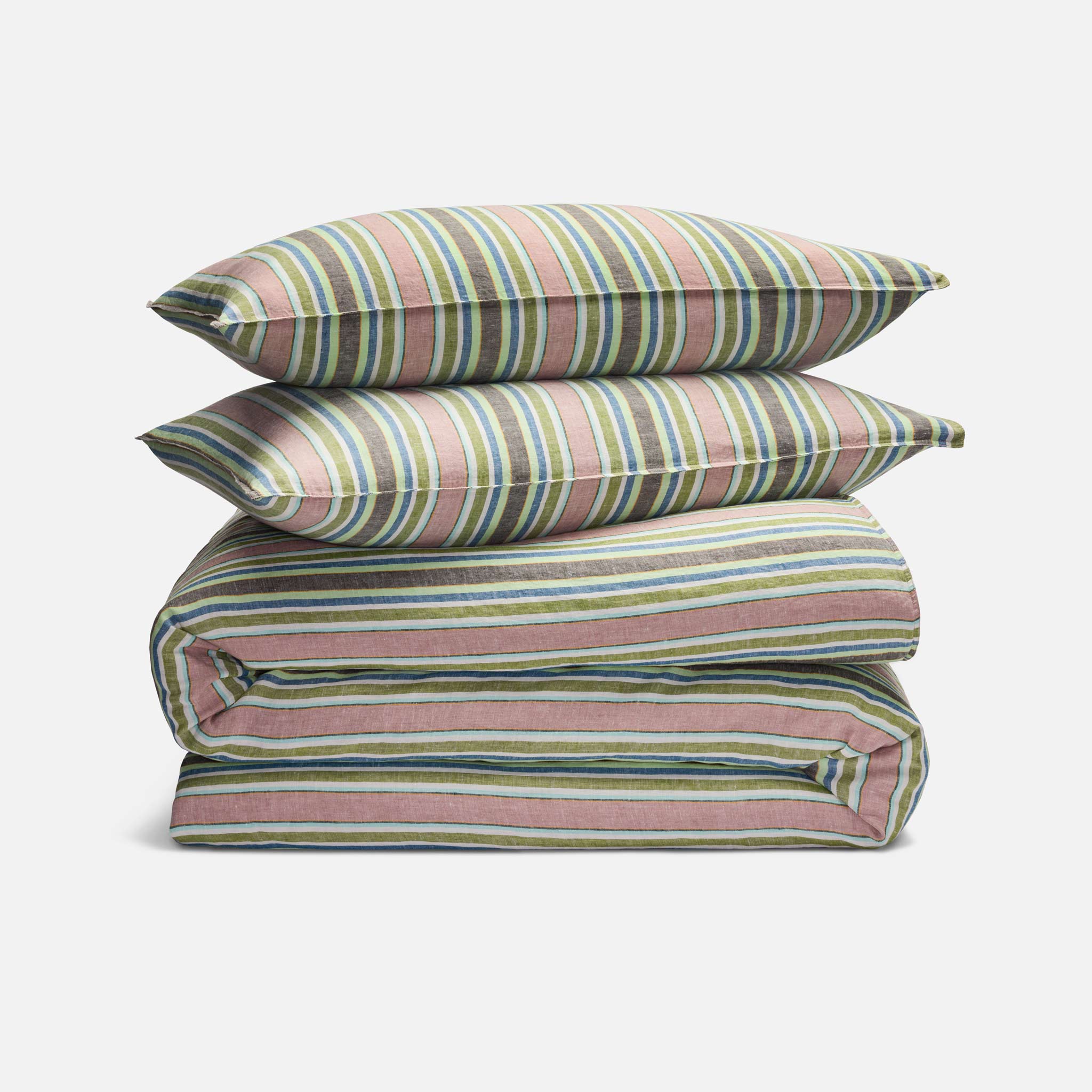 Washed European Linen Duvet Set E0