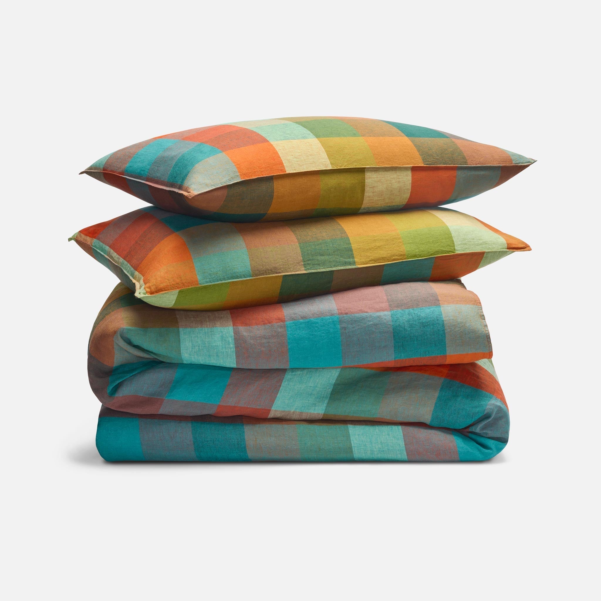 Washed European Linen Duvet Set E0
