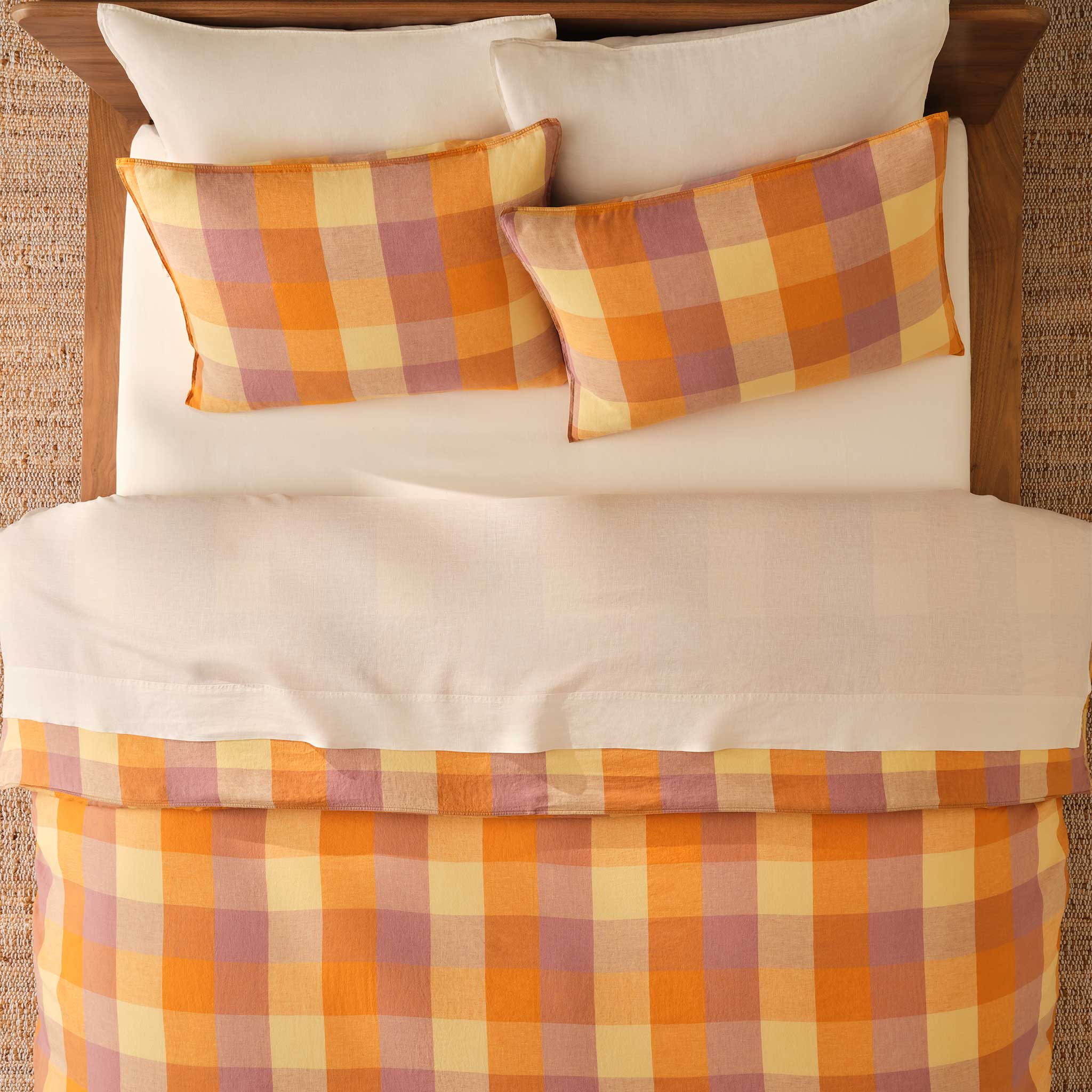 Washed European Linen Duvet Set E0