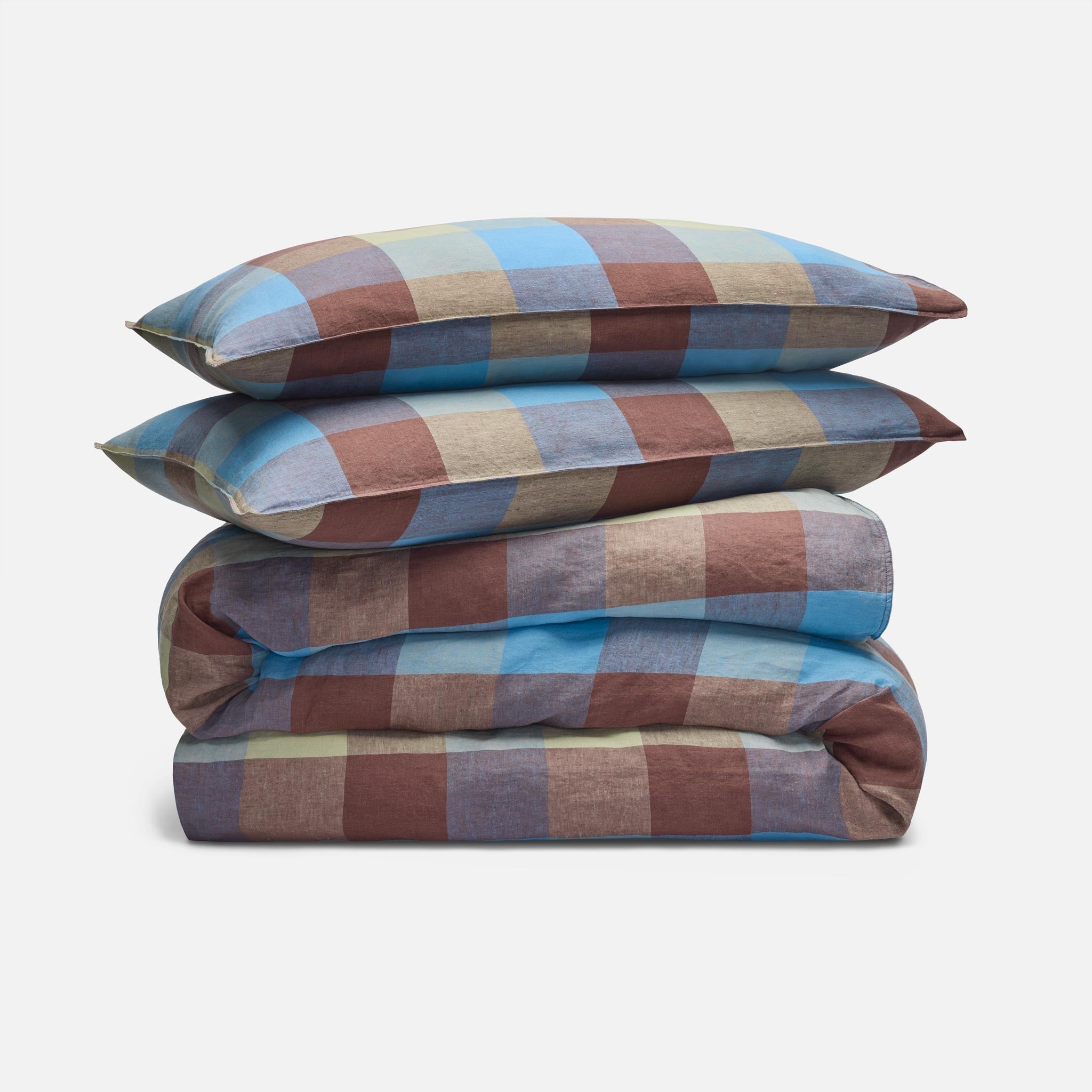 Washed European Linen Duvet Set E0