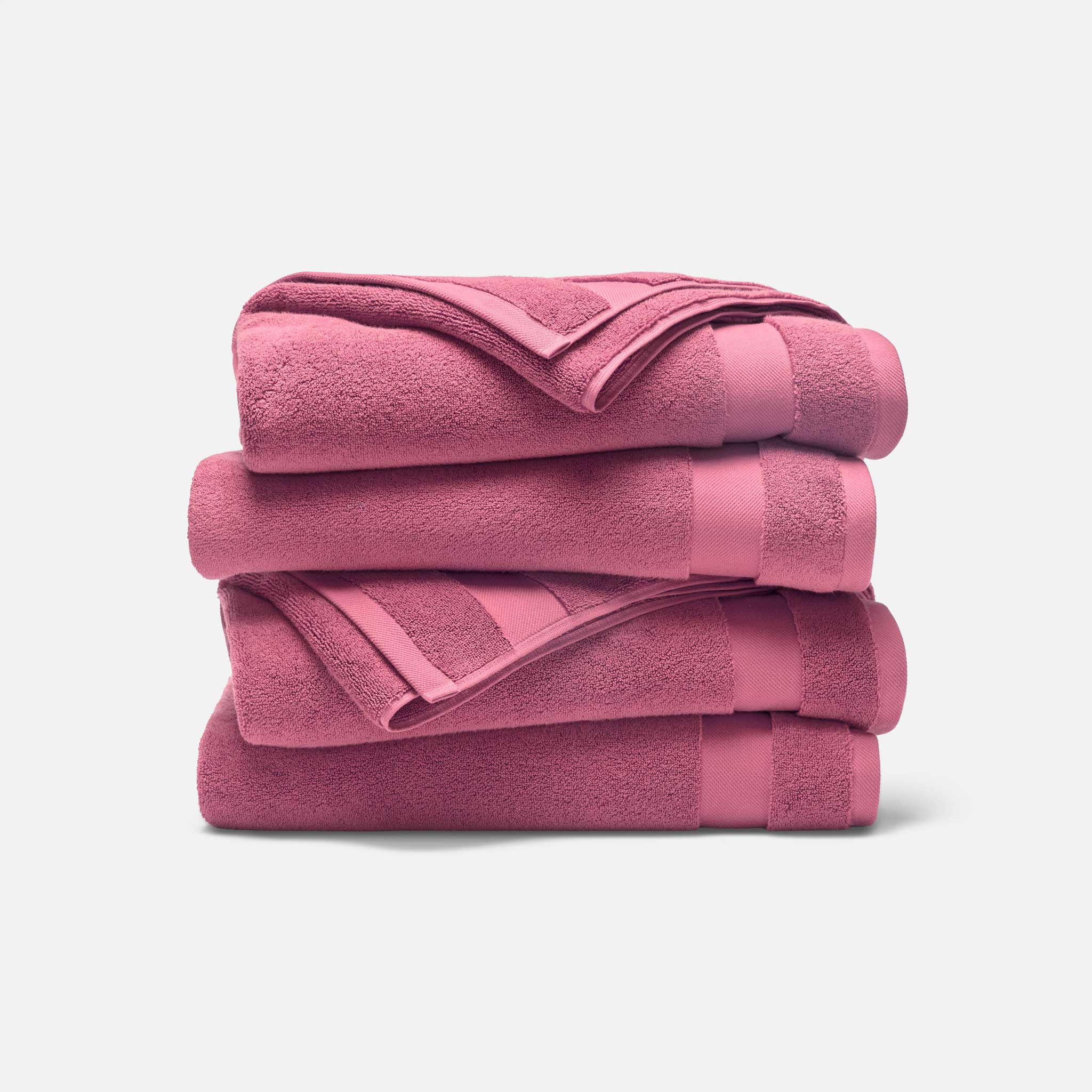 Super-Plush Set of 4 Bath Towel Bundle W9