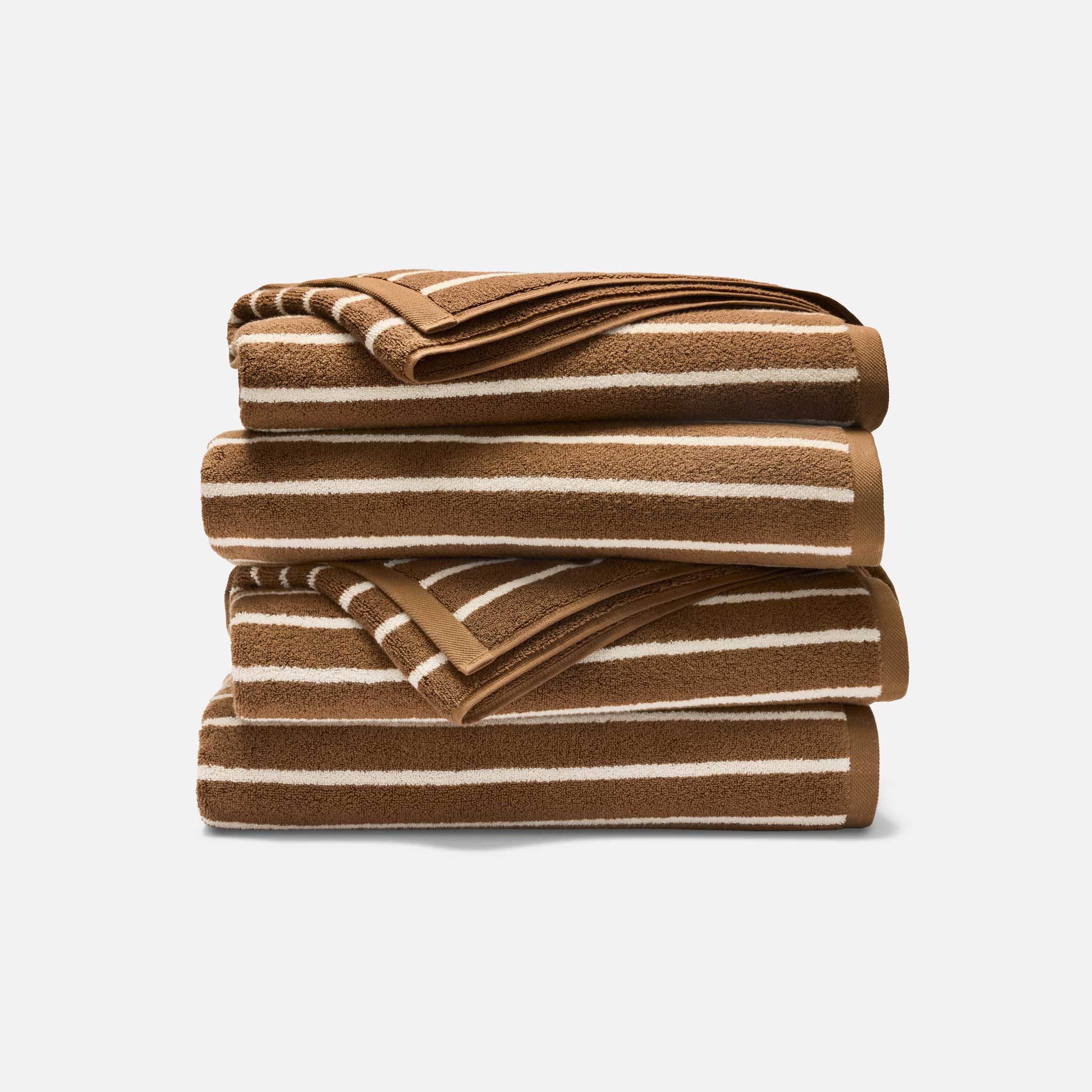 Super-Plush Set of 4 Bath Towel Bundle W9